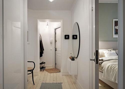 Скандинавский интерьер квартиры в Гетеборге (61 кв. 09