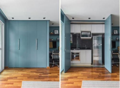 Интерьер квартиры площадью 40 кв. 03