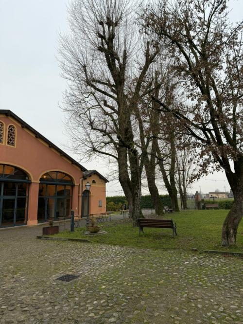 Я в рабочей поездке по италии.