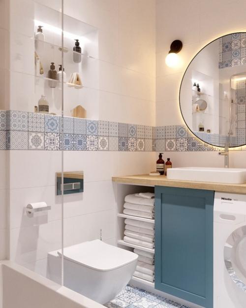 Дизайн ванной комнаты оцените. 01