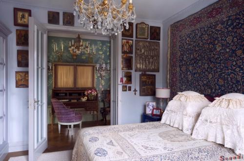 Вы используете ли старинный текстиль в современном интерьере? 07