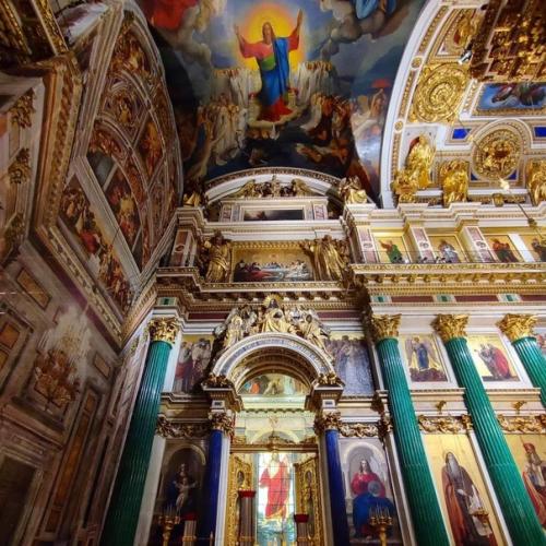 3 января, по плану у нас было посещение юсуповского дворца и исаакиевского собора. 08