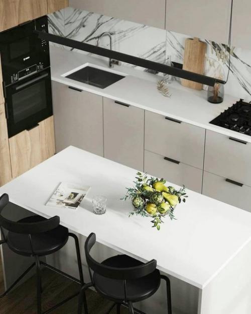 Дизайн кухни - гостиной. 02