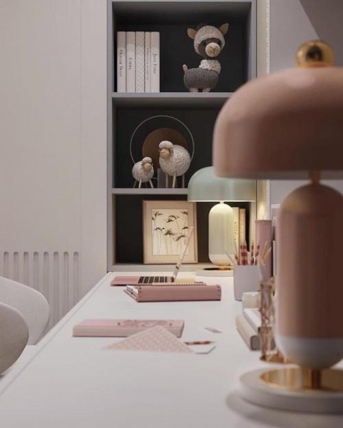 Детская комната в нежных цветах. 08