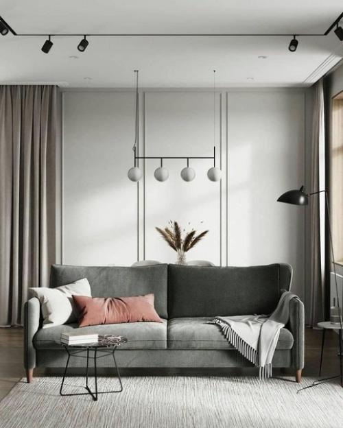 Дизайн кухни - гостиной. 06