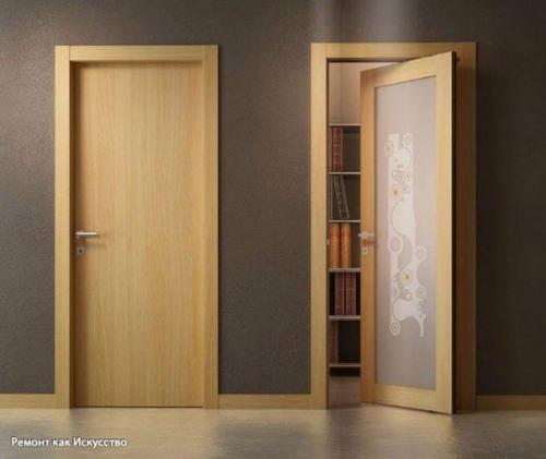 Виды межкомнатных дверей: материалы и способы открывания. 06