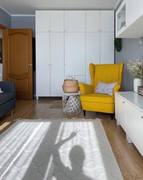 Интерьер однокомнатной квартиры. 06