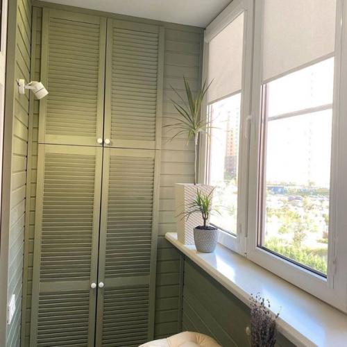 Балкон после капитального ремонта.