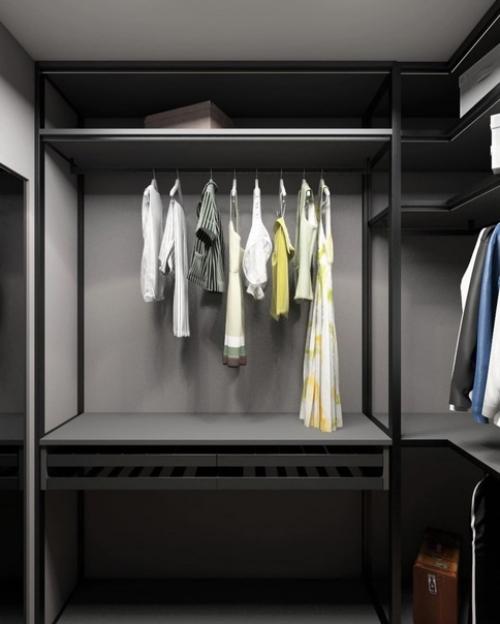 Проект гардеробной в квартире. 02