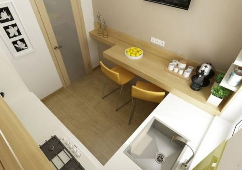 Как оформить маленькую кухню: несколько хитростей. 04