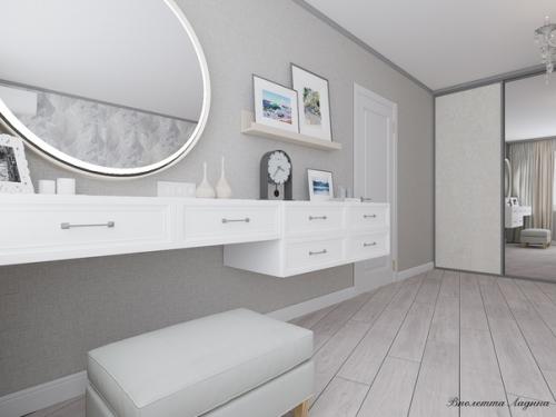 Дизайн интерьера Тольятти для спальни были выбраны обои заказчиками, они мне то же понравились. 01