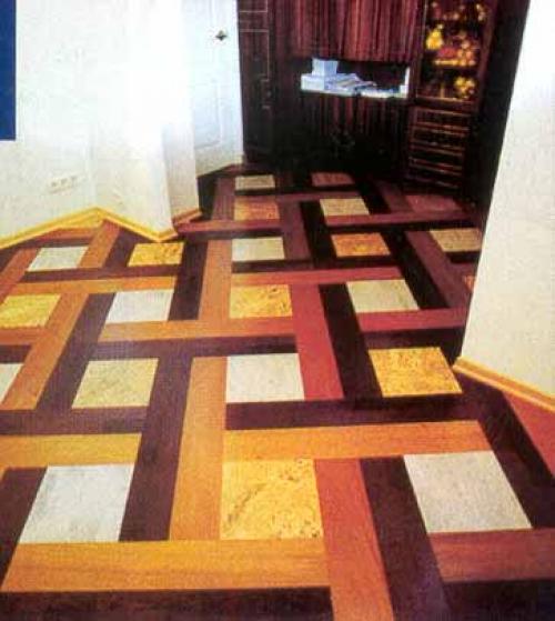 Пробковые полы.  Пробковый материал удивительно комфортен и практичен. 03