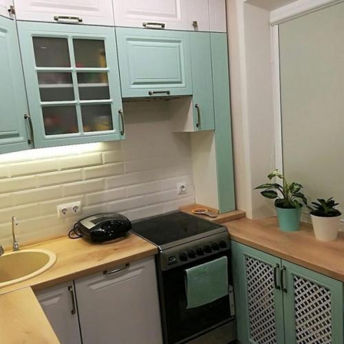 Мне очень нравится вариант такой кухни. 01