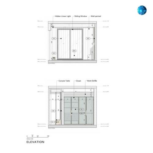 Современные чертежи интерьеров Revit. 03