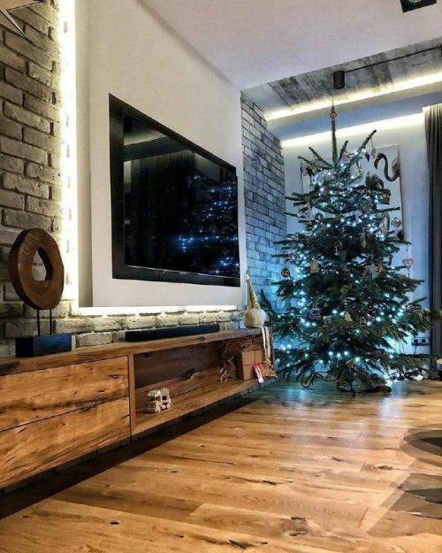 Кухня - гостиная в стиле Loft. 01