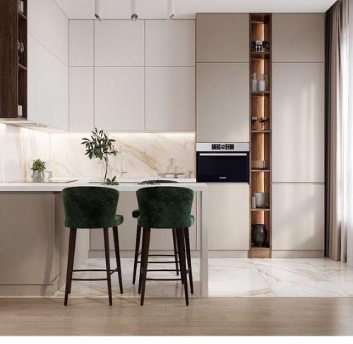 Во время покупки кухонного гарнитура встает вопрос о выборе внешнего покрытия. 07