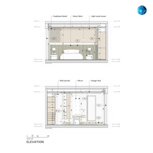 Современные чертежи интерьеров Revit. 02