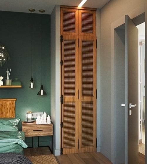 Спальня мечты - в насыщенных глубоких тонах. 04