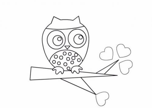 Детское панно с совушкой из пуговиц? 03