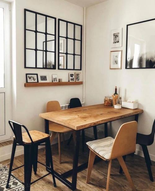 Скандинавский интерьер небольшой квартиры. 01