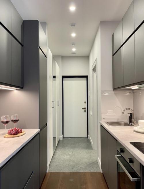 Уютная студия. В современном стиле. 04