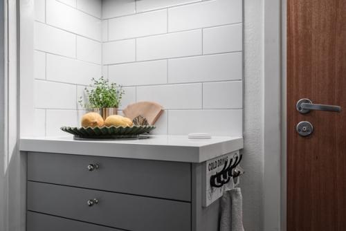 Скандинавский интерьер квартиры 24 кв. 07