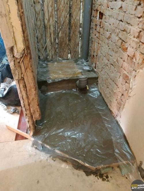 До и после ремонта туалета. 02