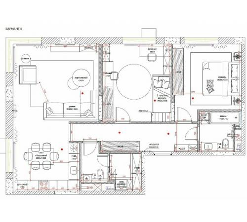 Светлая кухня - гостиная - пример продуманного и рационального дизайна, где каждый квадратный метр работает на комфорт и эстетику. 09