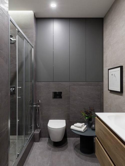 Дизайн небольшой квартиры, который отражает единение города и природы. 07