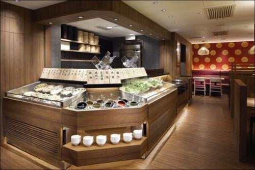 Японский ресторан Gyujin был открыт в январе 2015 года и расположен в телфорд плаза, являющимся одним из крупнейших торговых центров Гонконга. 02