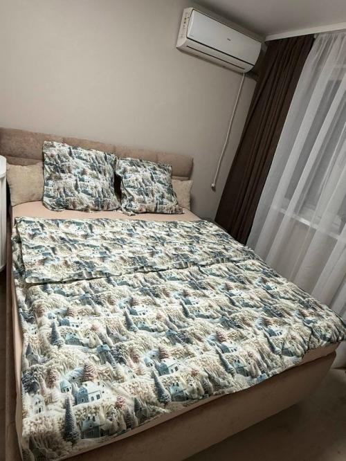 Новое постельное белье, сшито из турецкого хлопка. 
