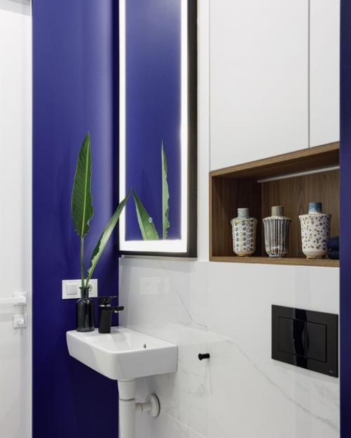 Реализованный интерьер квартиры, площадью 68 кв. 06