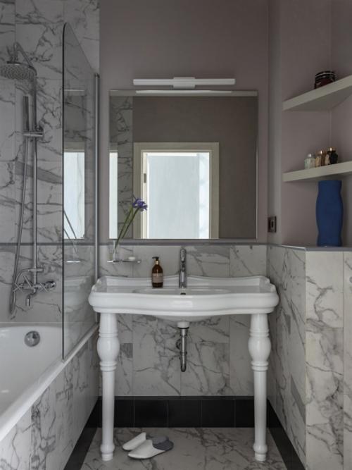 Модная однушка со спальней в алькове. 07