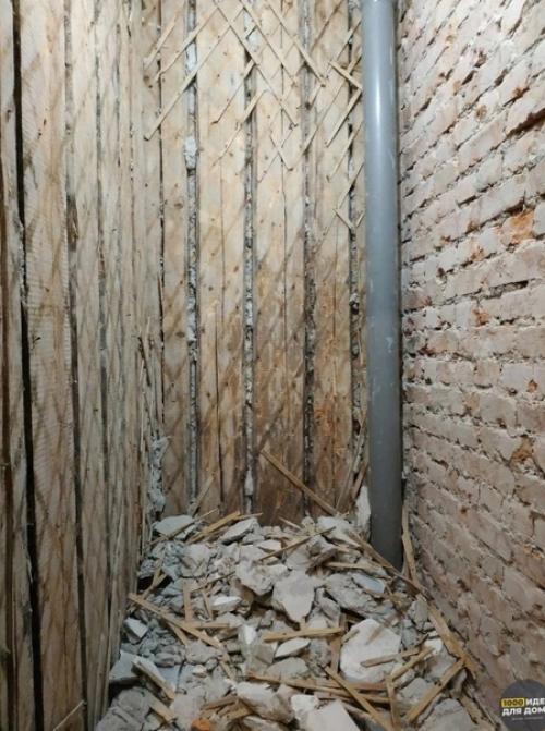 До и после ремонта туалета. 01