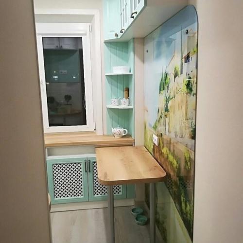 Мне очень нравится вариант такой кухни. 07