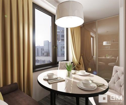 Дизайн проект однокомнатной квартиры. 04