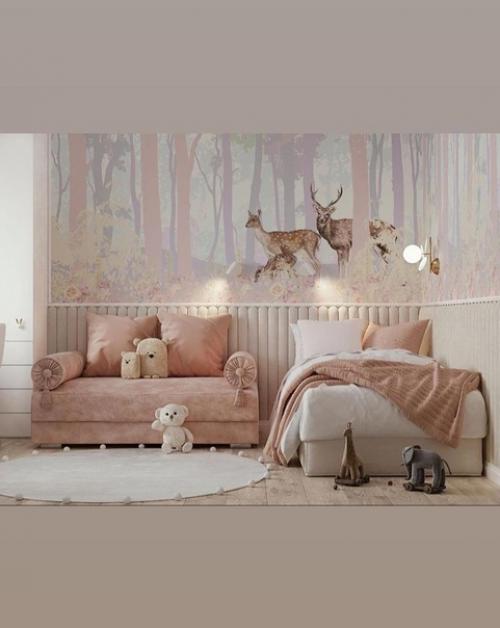 Детская комната в нежных цветах. 05