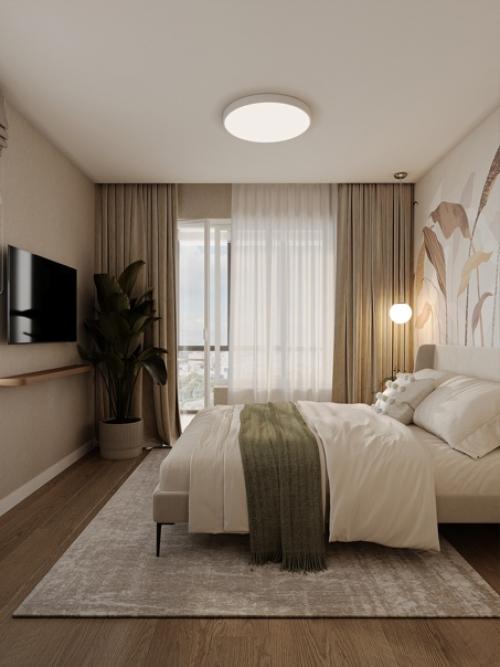 Первый день нового года хочется начать с этой спальни из нашего проекта в Ижевске. 03