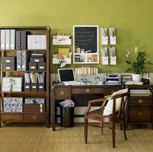 Коричневый цвет в интерьере.