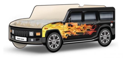 Детская кроватка - машинка Хаммер. 01