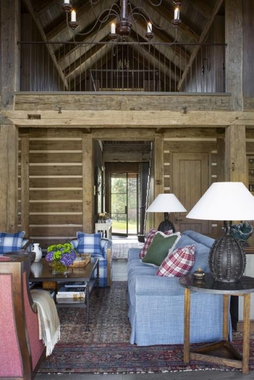 Дом от известного дизайнера интерьеров в стиле шале. 07