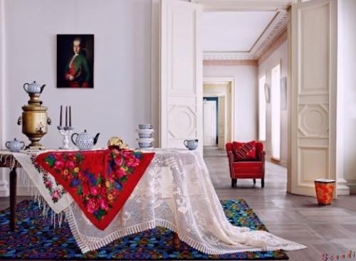 Вы используете ли старинный текстиль в современном интерьере? 02