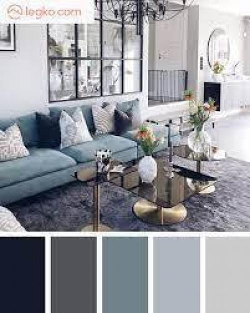 Влияние голубого цвета в интерьере на человека. 01