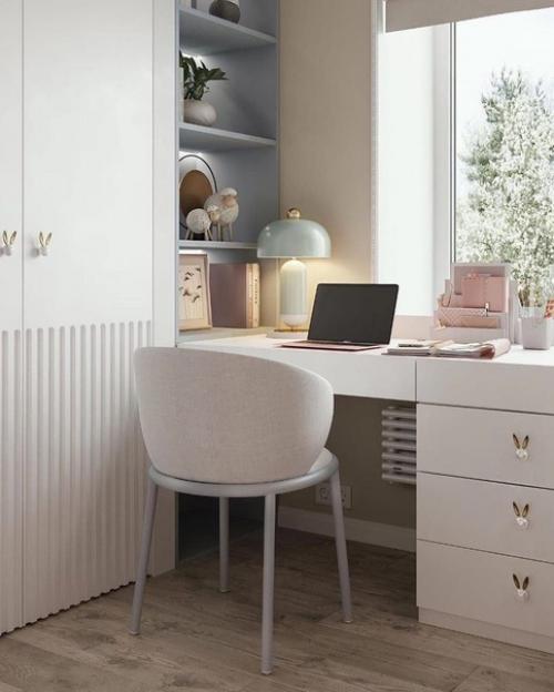 Детская комната в нежных цветах. 04