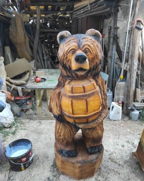 Скульптуры для украшения интерьера загородного дома от мастера - резчика, скульптора Smirnov_Workroom (инстаграм. 04