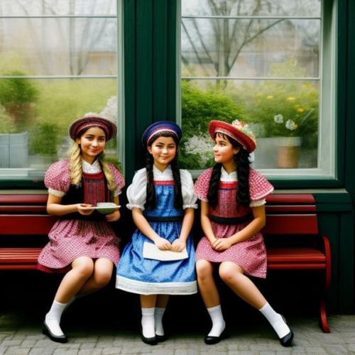 Три девицы под окном. 02