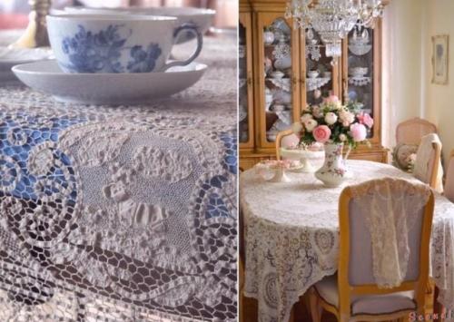Вы используете ли старинный текстиль в современном интерьере? 01