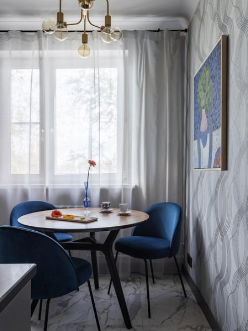 Модная однушка со спальней в алькове. 06