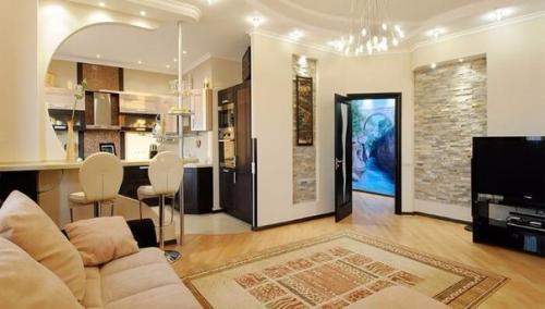 Стиль фьюжн в интерьере можно описать как гармоничное комбинирование разных стилей и направлений в дизайне. 04