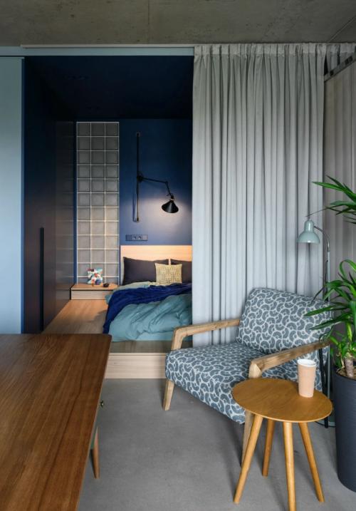 Яркая квартира в Академгородке для молодого мужчины 48 кв. 08